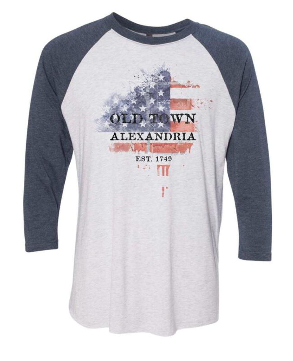 Raglan Alexandria Flag - Med | The Old Town Shop