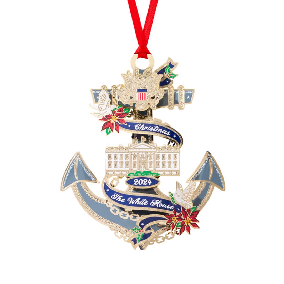 2024 White House Historical Society Ornament | The Old Town Shop