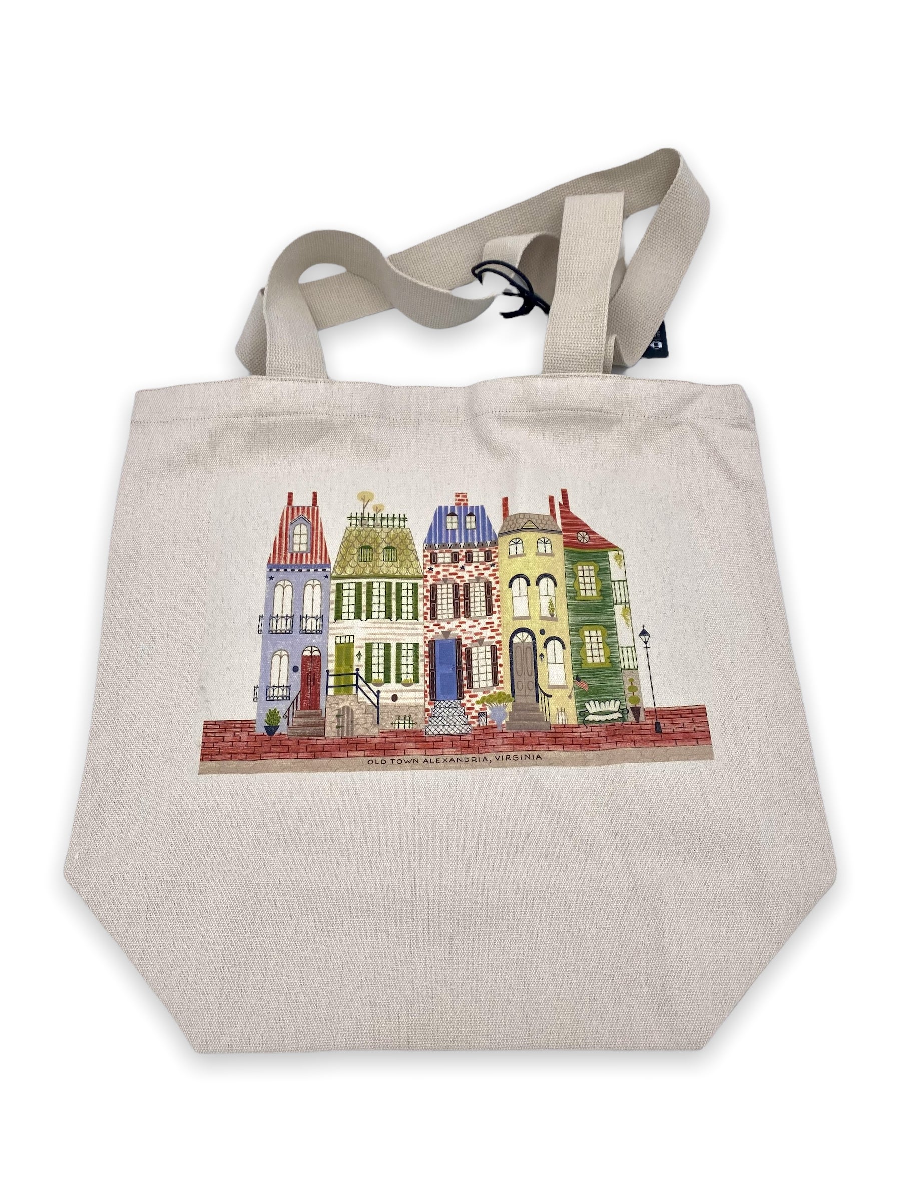 Old Town Alexandria Houses Tote Bag | The Old Town Shop