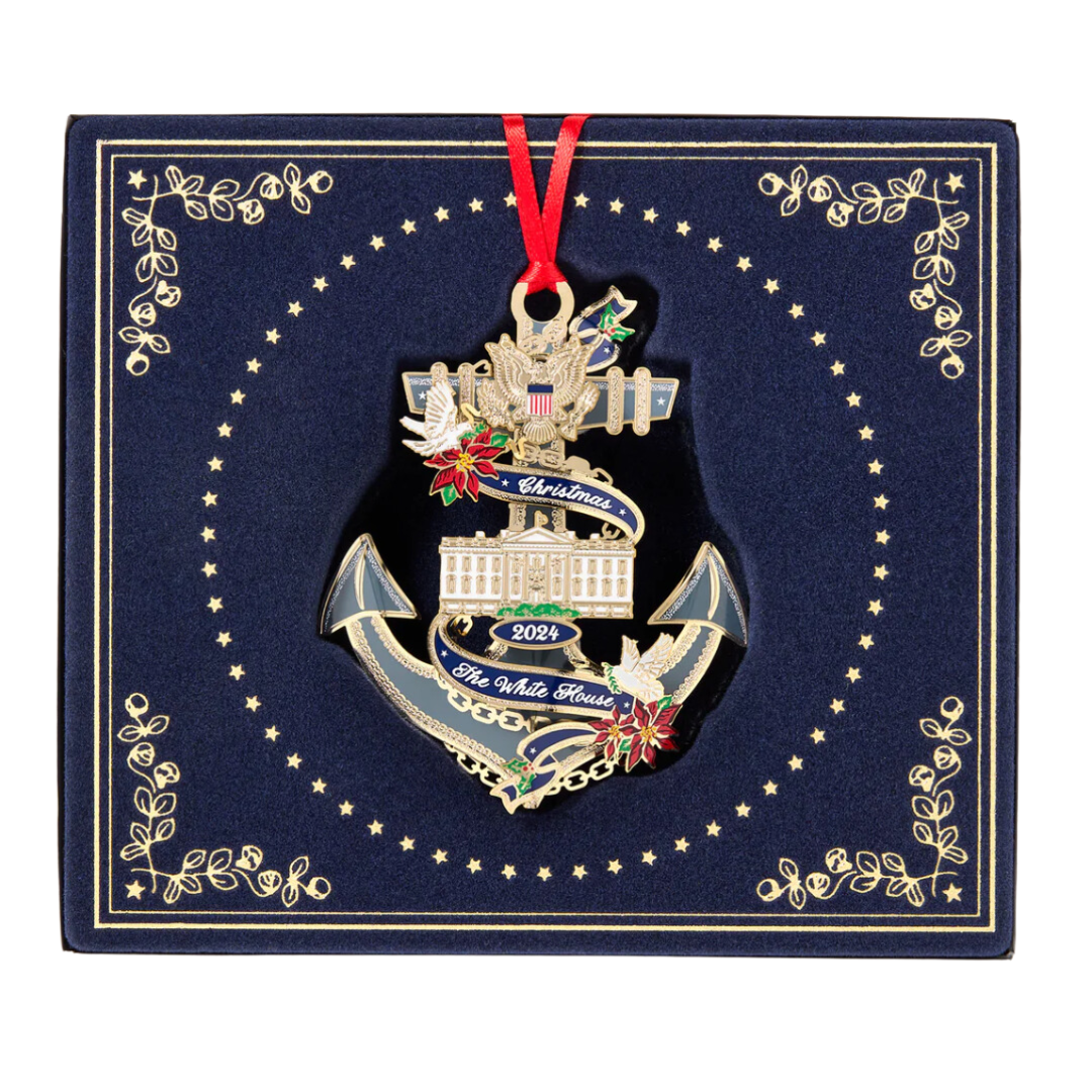 2024 White House Historical Society Ornament | The Old Town Shop