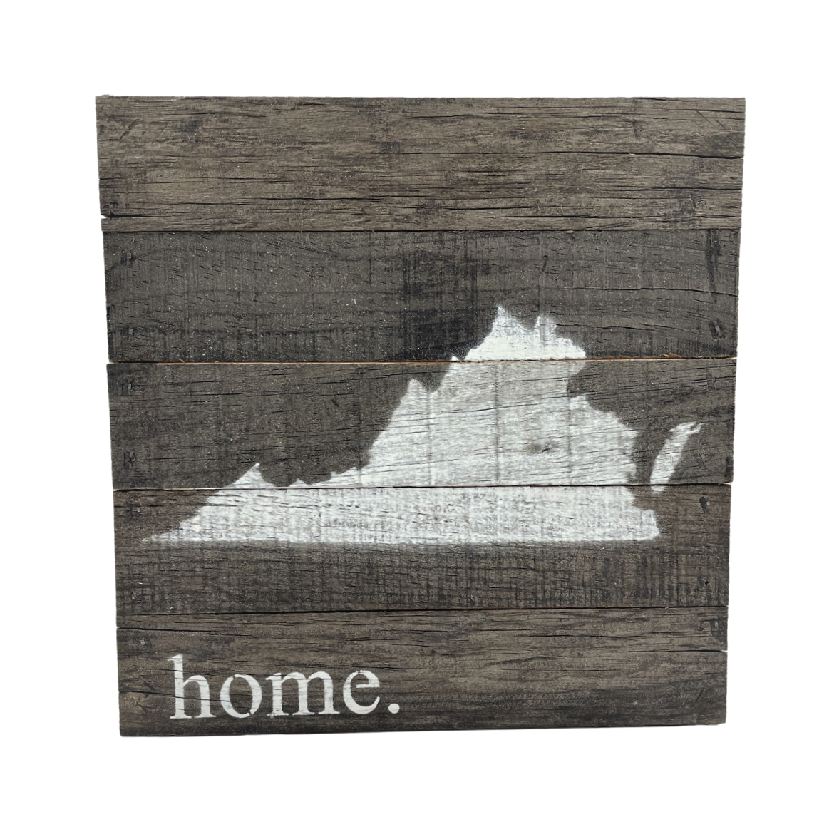 Reclaimed wood Virginia Home sign The Old Town Shop