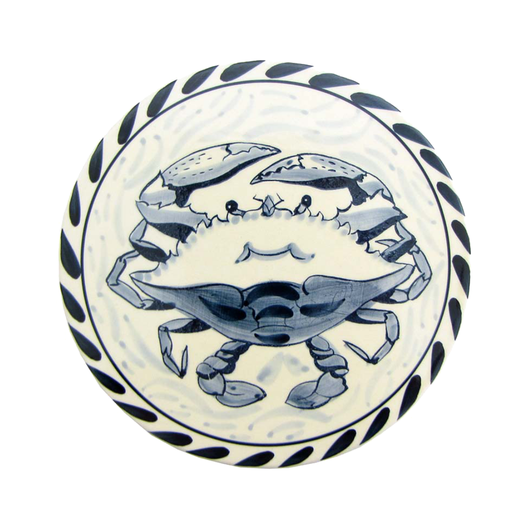 Slue crab bay stoneware trivet the old town shop