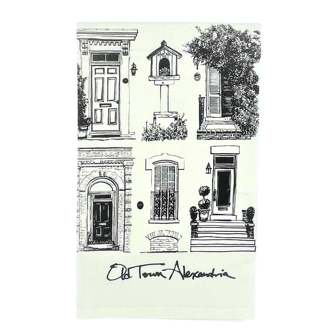 Print (Four Row Houses) Ali Douglass (Alexandria, VA), 59% OFF